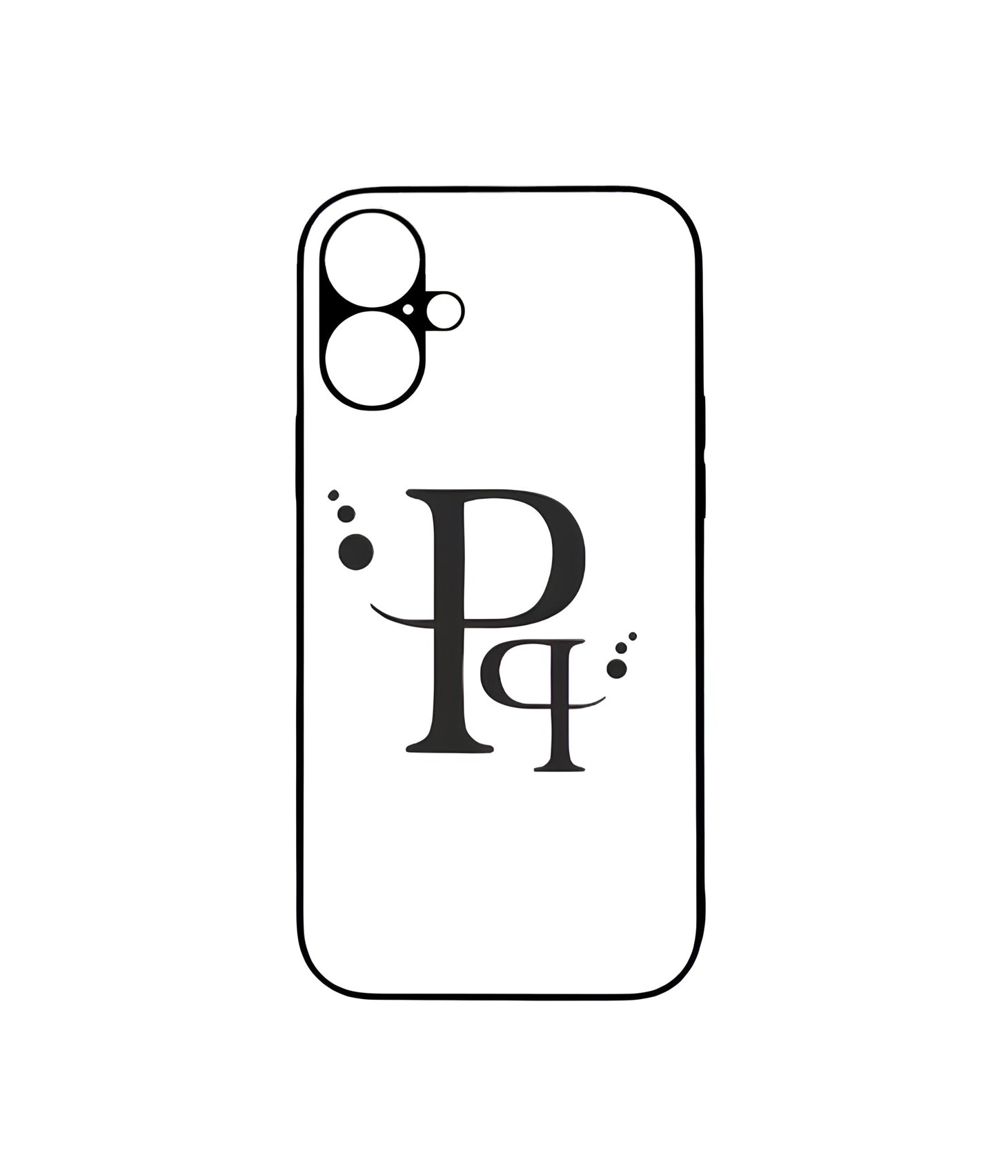 Pq WHITE LOGO Phone Case