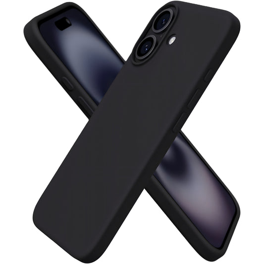 Black Simple Silicone phone case