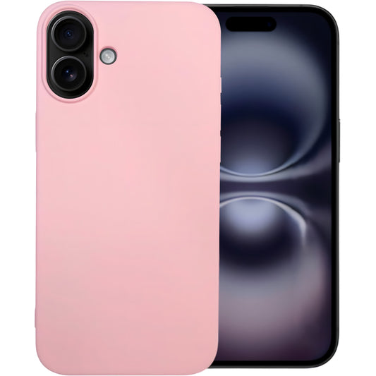 Pink Simple Silicone phone case